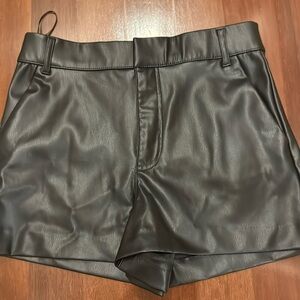 Zara size small leather shirts. Like new